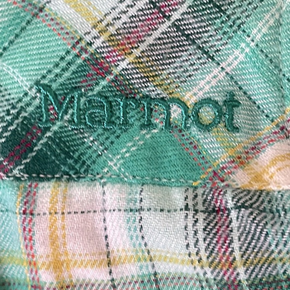 MARMOT➕Plaid Flannel Shirt - Picture 3 of 6